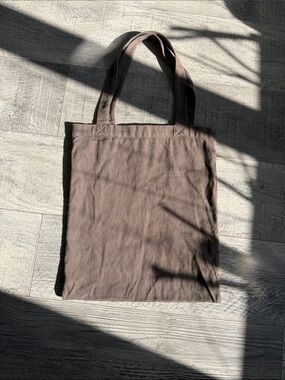 Rick Owen’s Brown Canvas Tote Bag